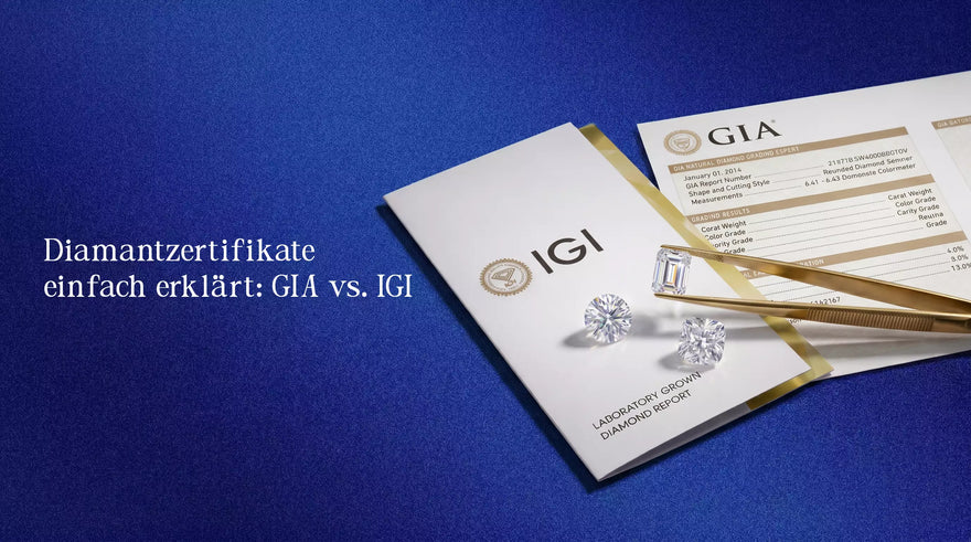 Diamantzertifikate einfach erklärt: GIA vs. IGI