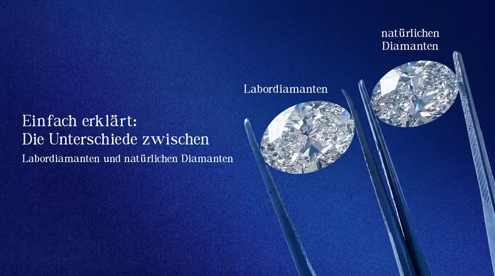 Einfach erklärt: Die Unterschiede zwischen Labordiamanten und natürlichen Diamanten
