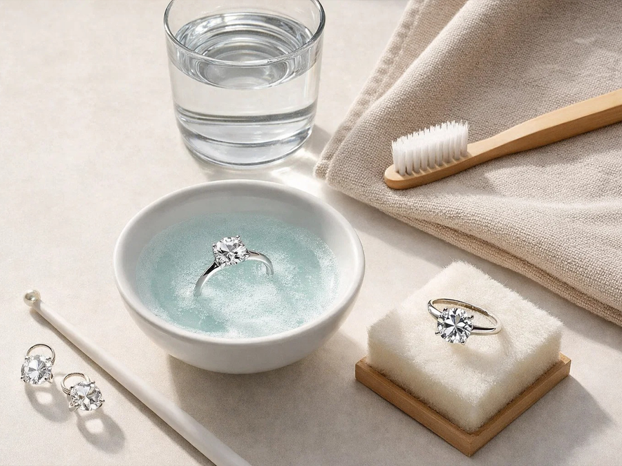 HOW TO CLEAN YOUR JEWELLERY