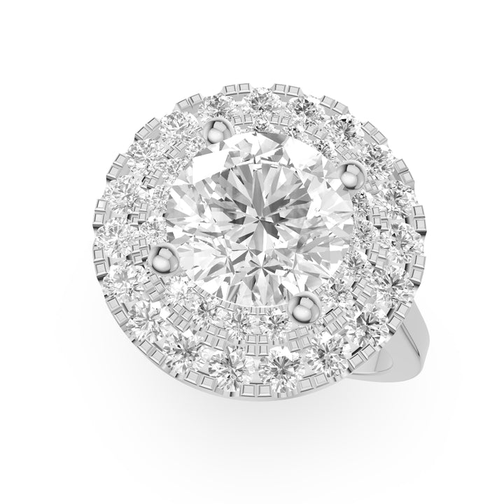 Arcturus Halo Engagement Ring