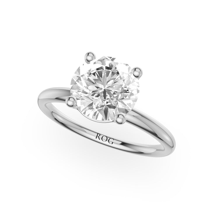 Capella Oval Solitaire Engagement Ring