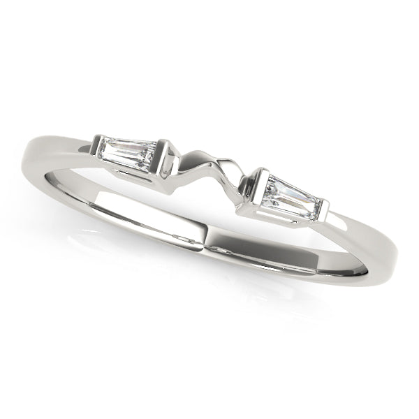 Henrietta Ehering mit Baguette-Diamanten aus 14K WeiÃŸgold
