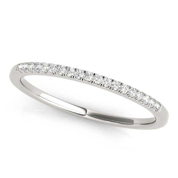 Gerlind Straight Band Eheringe für Damen aus Weißgold
