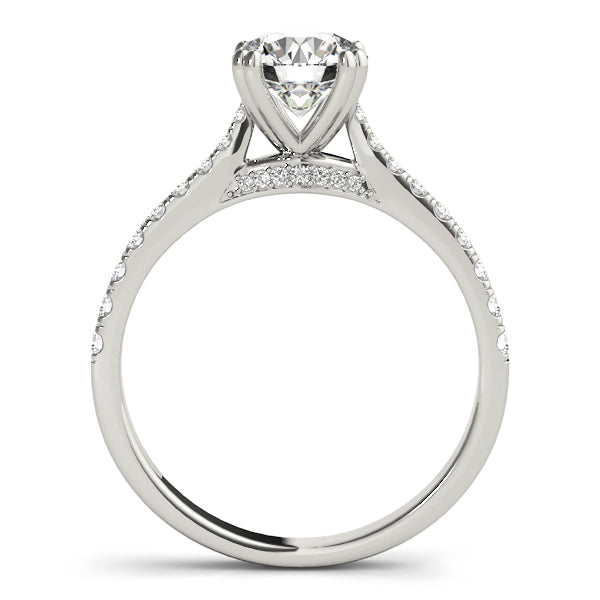 Sternlicht Hidden Halo Engagement Ring