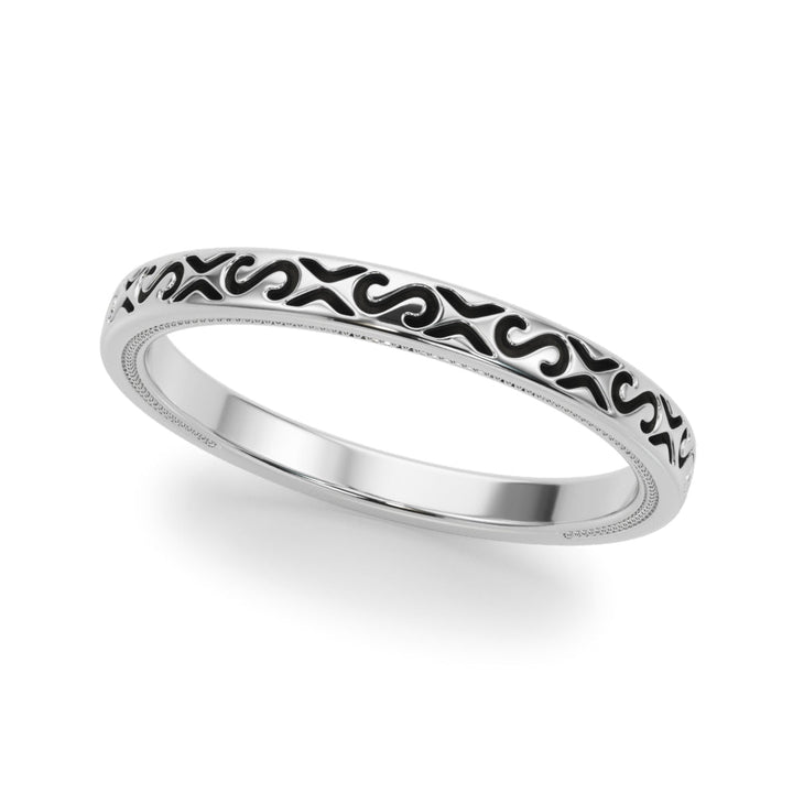 Olina Ehering aus 14K WeiÃŸgold