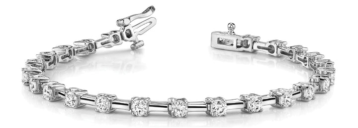 Modernes Fashion-SchmuckArmbänderaus 9K Weißgold gefertigt