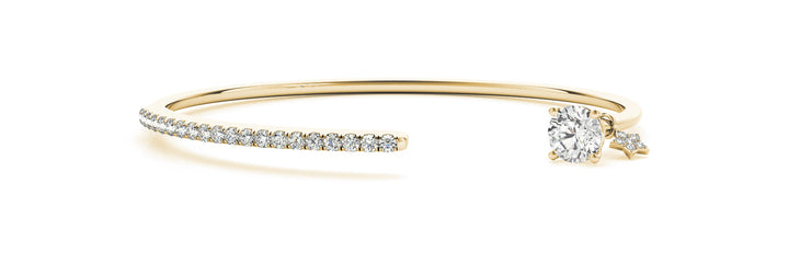 Stilvolles Fashion-Armbänderaus 9K Weißgold gefertigt