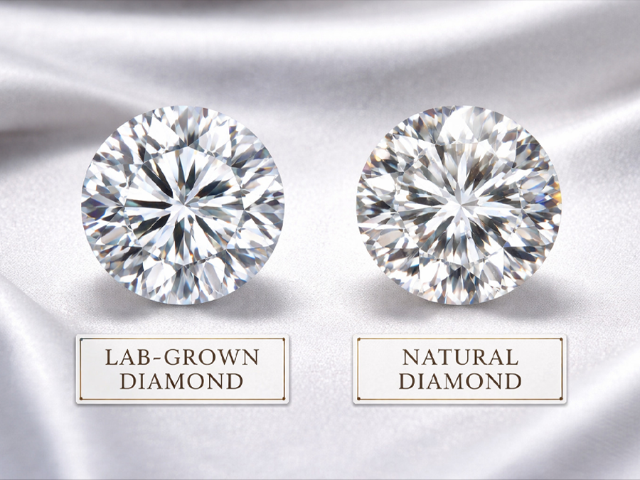 DIFFERENCE BETWEEN LAB AND NATURAL DIAMOND