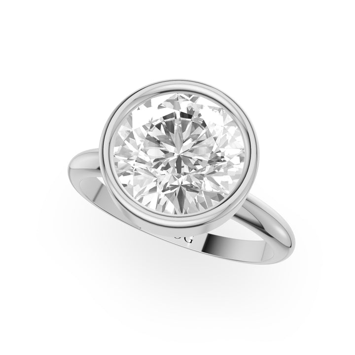 Bellatrix Bezel Solitaire Engagement Ring