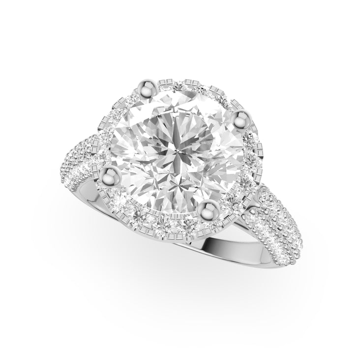 Alnitak Halo Engagement Ring