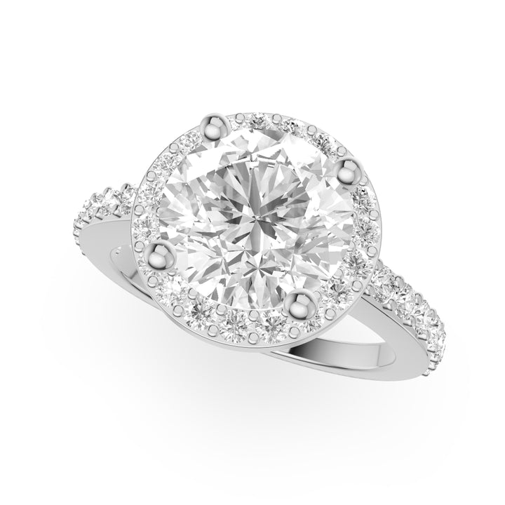 Bodensee Halo Engagement Ring