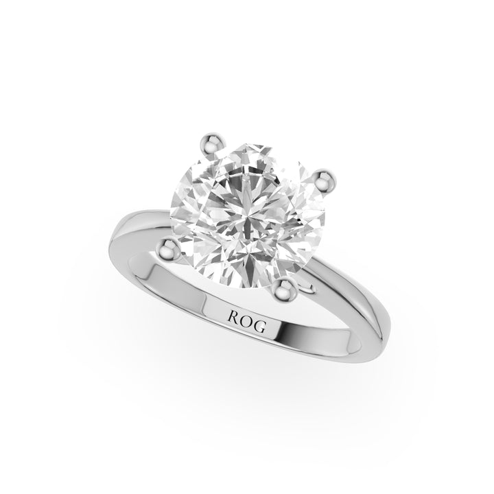 Deneb Cathedral Solitaire Engagement Ring