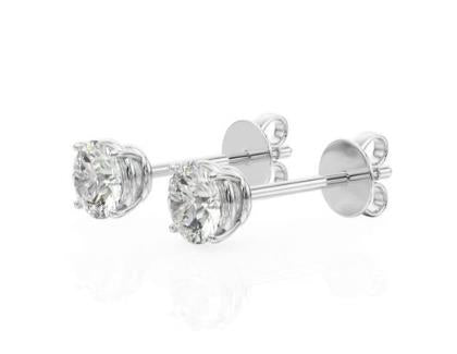 Greta Lab-Diamantohrstecker in 14K WeiÃŸgold