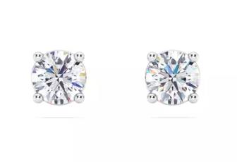 Greta Lab Diamond Stud Earrings