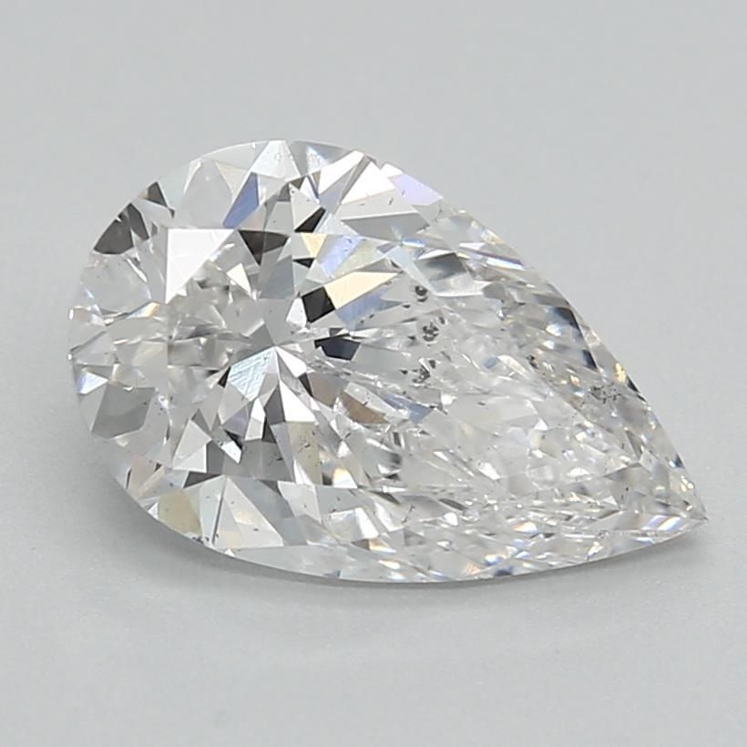 1,5CT Tropfen Schliff Laborgezüchtete Diamant E | SI1 | IGI Zertifiziert