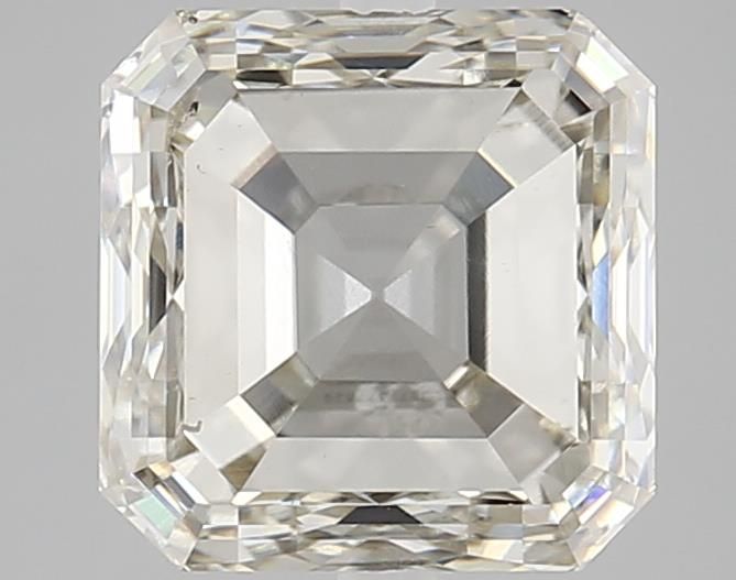 4CT Asscher Cut Lab Grown Diamond K | SI1 | IGI Certified