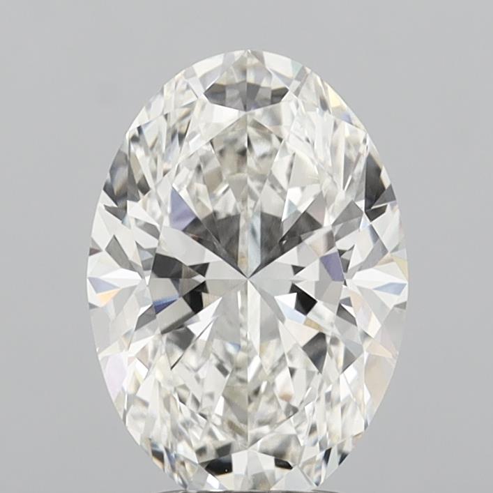 3.08CT Oval Schliff Laborgezüchtete Diamant G | VVS2 | IGI Zertifiziert