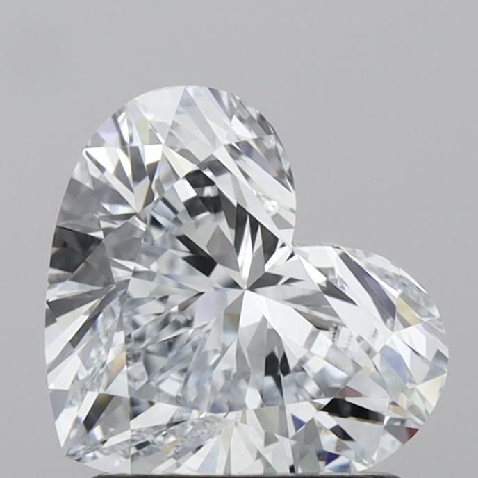 1,5CT Herz Schliff Laborgezüchtete Diamant F | VS2 | IGI Zertifiziert