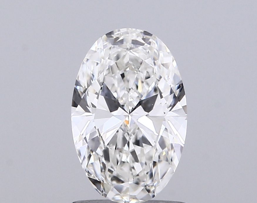 1.51CT Oval Cut Lab Grown Diamond G | VVS2