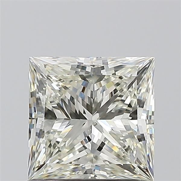 1.02CT Princess Schliff Natürliche Diamant J | VS2 | HRD Zertifiziert