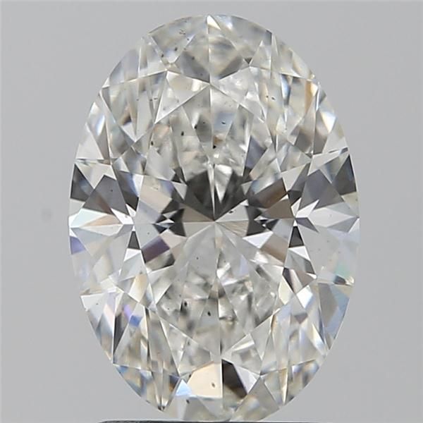 1,7CT Oval Schliff Laborgezüchtete Diamant F | SI1 | IGI Zertifiziert