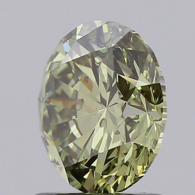 1,53CT Brillant Schliff Farbigem laborgeschaffenem Diamant GREEN | SI1 | IGI Zertifiziert