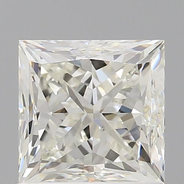 1,01CT Princess Schliff Natürliche Diamant K | VS2 | GIA Zertifiziert
