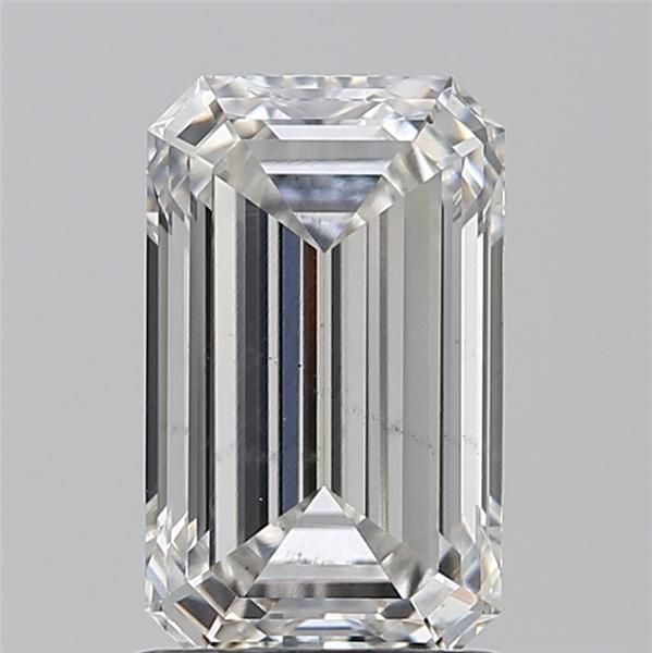 1,58CT Smaragd Schliff Laborgezüchtete Diamant F | SI1 | IGI Zertifiziert