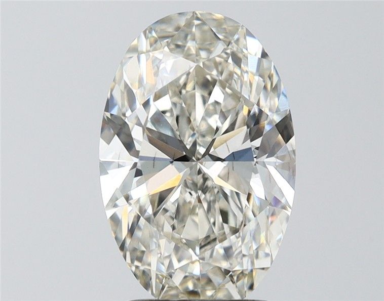 3,06CT Oval Schliff Laborgezüchtete Diamant H | VS2 | IGI Zertifiziert