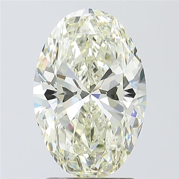 2,1CT Oval Schliff Natürliche Diamant K | VS1 | IGI Zertifiziert