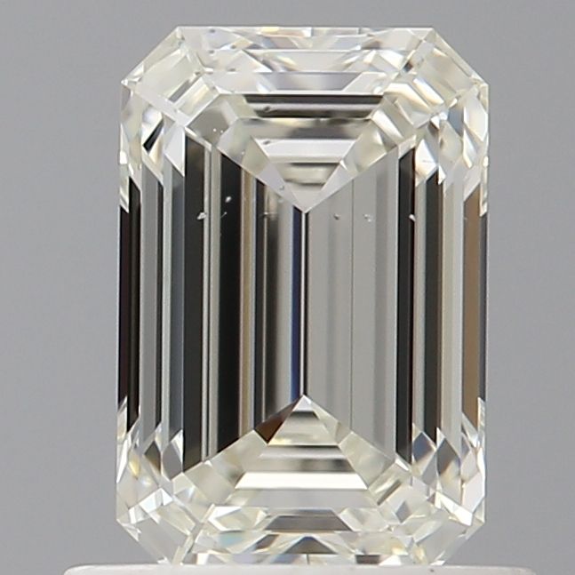 1,02CT Smaragd Schliff Natürliche Diamant J | SI1 | GIA Zertifiziert