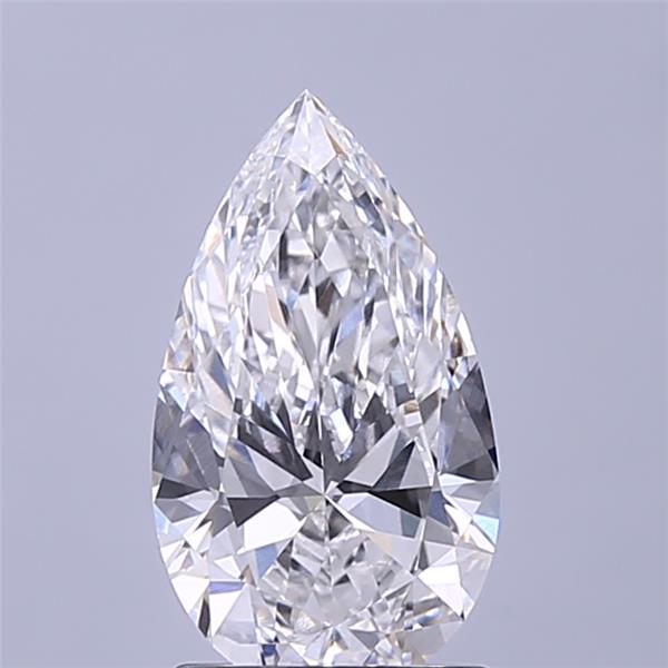 1,55CT Tropfen Schliff Laborgezüchtete Diamant E | VVS1 | IGI Zertifiziert