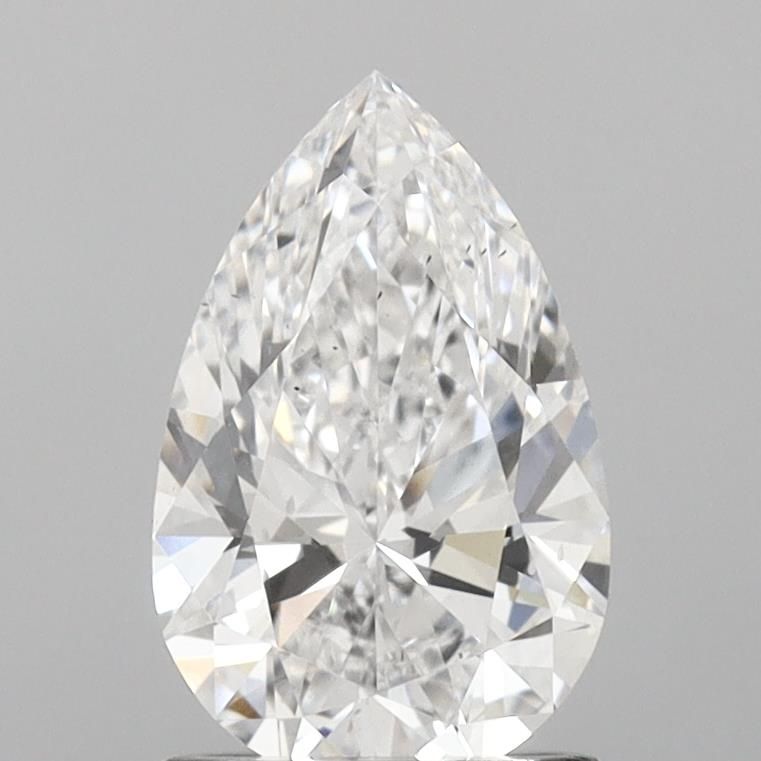 1,5CT Tropfen Schliff Laborgezüchtete Diamant E | SI1 | IGI Zertifiziert