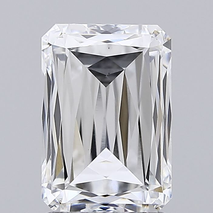 2,51CT Radiant Schliff Laborgezüchtete Diamant D | VS1 | IGI Zertifiziert