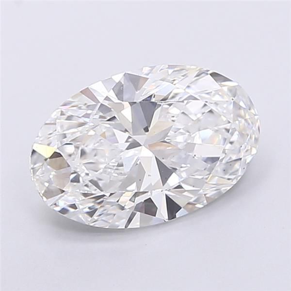 1,5CT Oval Schliff Laborgezüchtete Diamant F | VS2 | IGI Zertifiziert