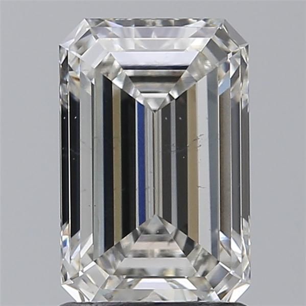 1.5CT Emerald Cut Lab Grown Diamond G | SI1