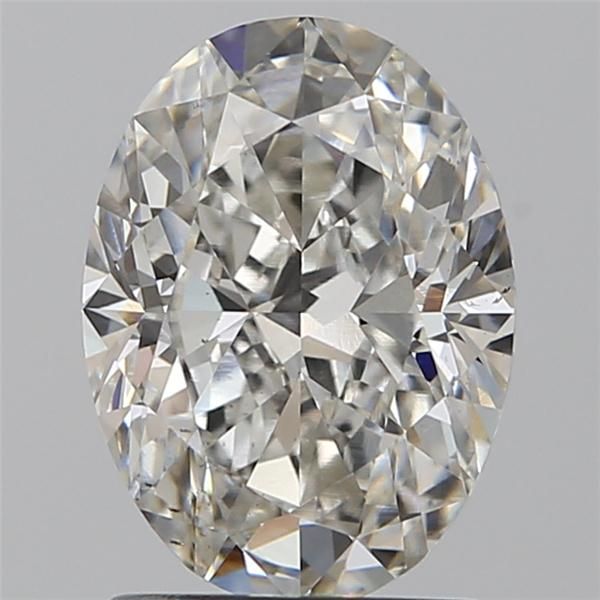 1,53CT Oval Schliff Laborgezüchtete Diamant G | VS2 | IGI Zertifiziert
