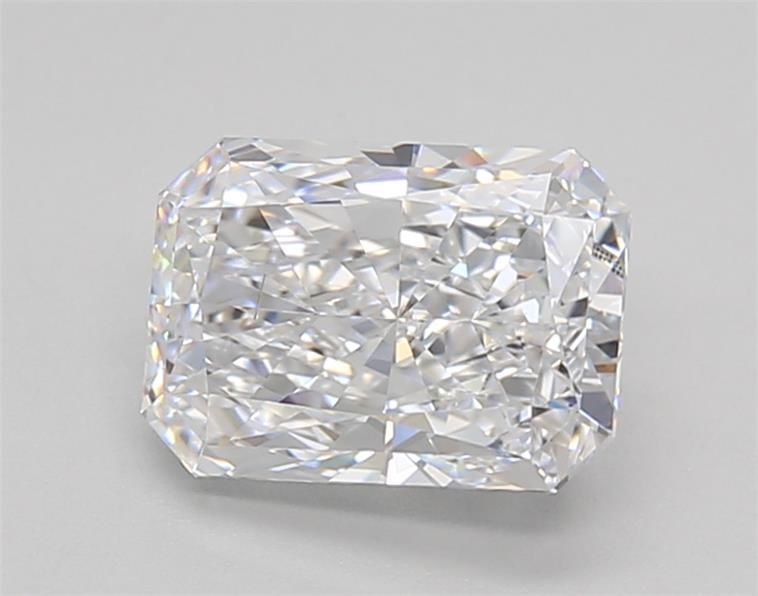 1,54CT Radiant Schliff Laborgezüchtete Diamant D | SI1 | IGI Zertifiziert