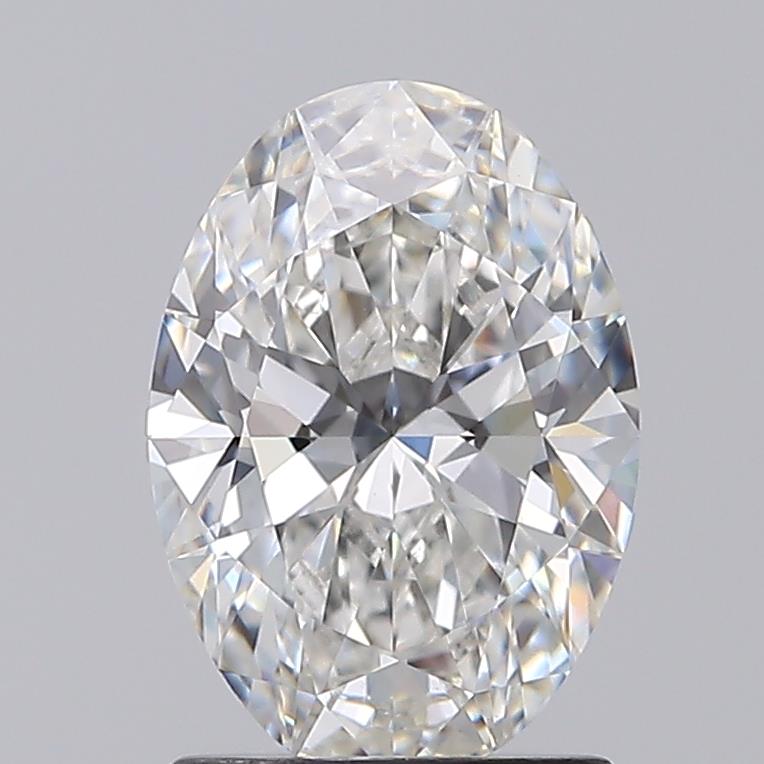 1,56CT Oval Schliff Laborgezüchtete Diamant F | VVS2 | IGI Zertifiziert