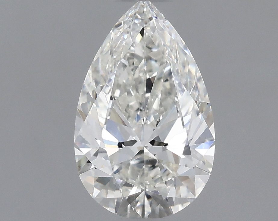 0,85CT Tropfen Schliff Natürliche Diamant H | VS2 | GIA Zertifiziert
