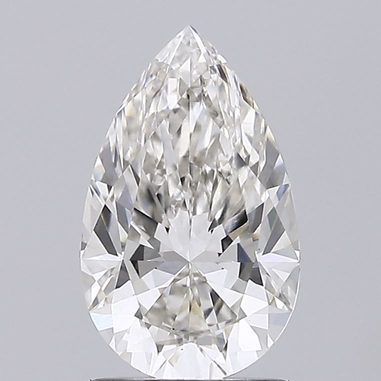 1,52CT Tropfen Schliff Laborgezüchtete Diamant G | VS1 | IGI Zertifiziert
