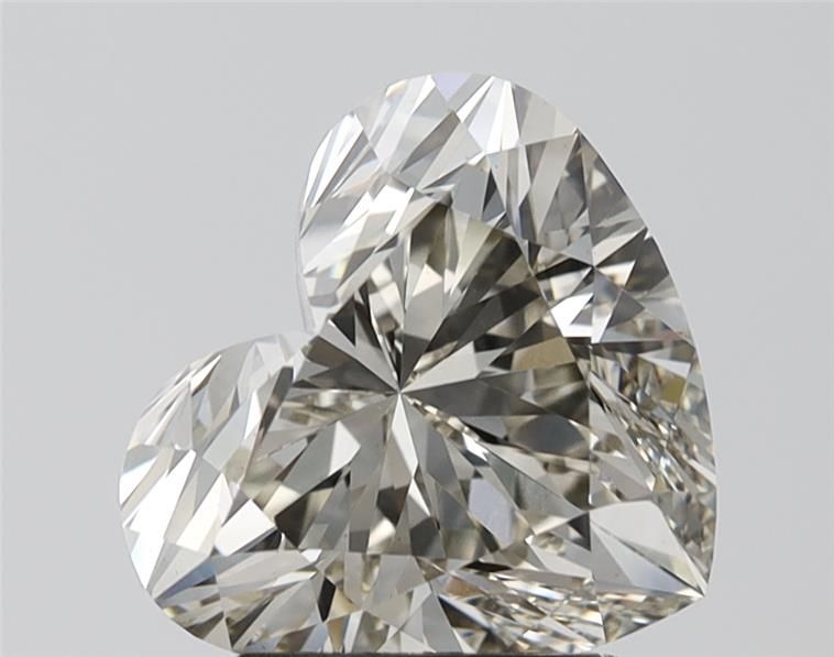 3,52CT Herz Schliff Laborgezüchtete Diamant K | VS1 | IGI Zertifiziert