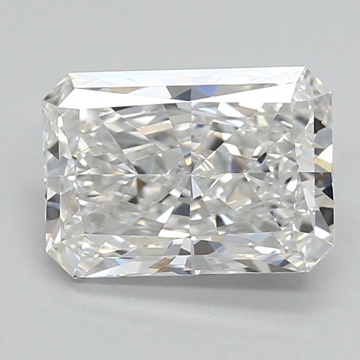 1.5CT Radiant Cut Lab Grown Diamond F | SI1